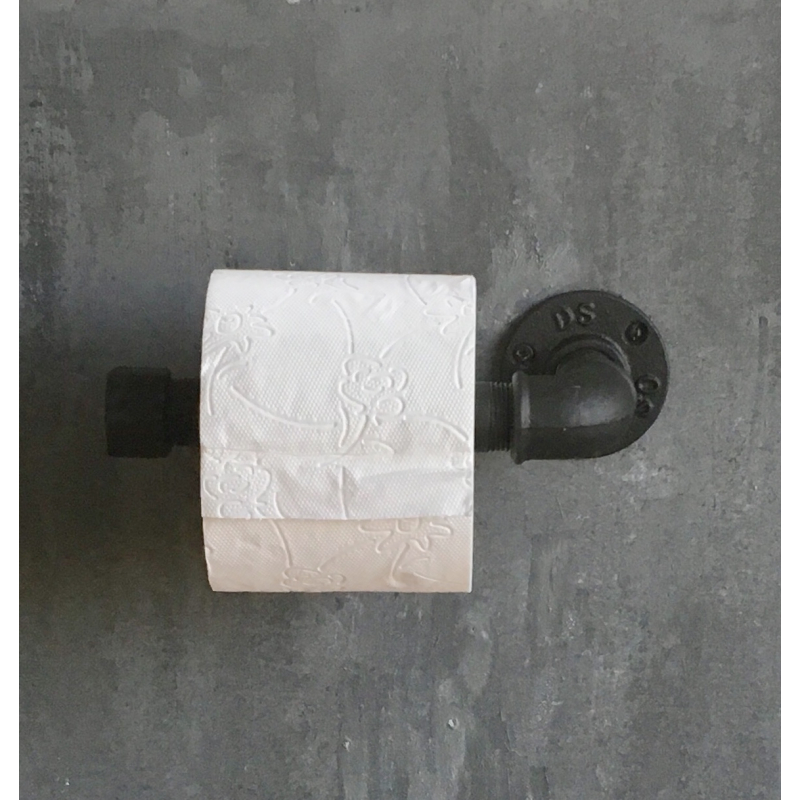 Toiletrolhouder zwart